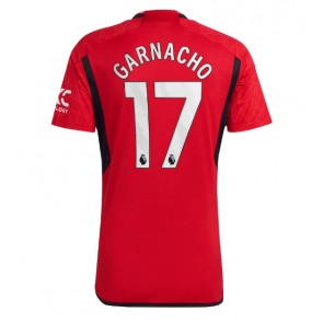 Manchester United Alejandro Garnacho #17 Replica Home Stadium Shirt 2023-24 Short Sleeve